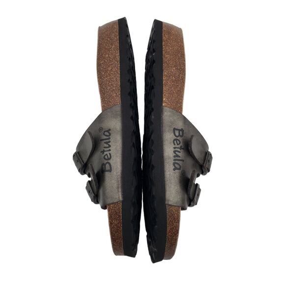 Birkenstock metallic gray Sandals - Picture 7 of 8